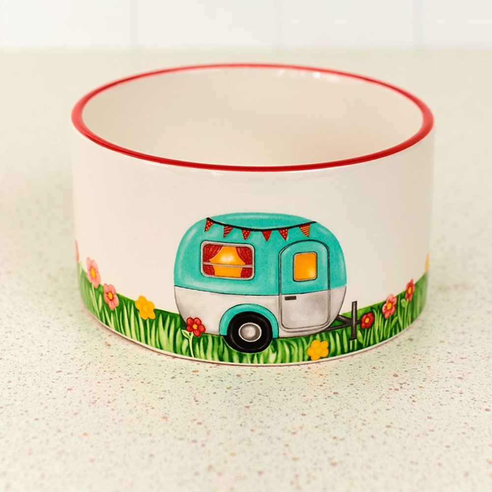 🐶🐱 Camper Pet Bowl NEW